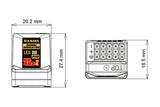 Sanwa - RX-492i (FH5/FH5U) Waterproof Telemetry Built in Antenna Receiver w/Signal Indicator - 107A41386A