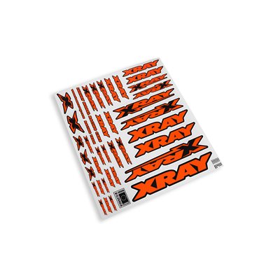 XRAY - STICKER FOR BODY - NEON ORANGE - 397316