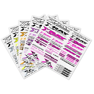 XRAY - Stickers for Body - 5 Different Colors (Xray) - 397320