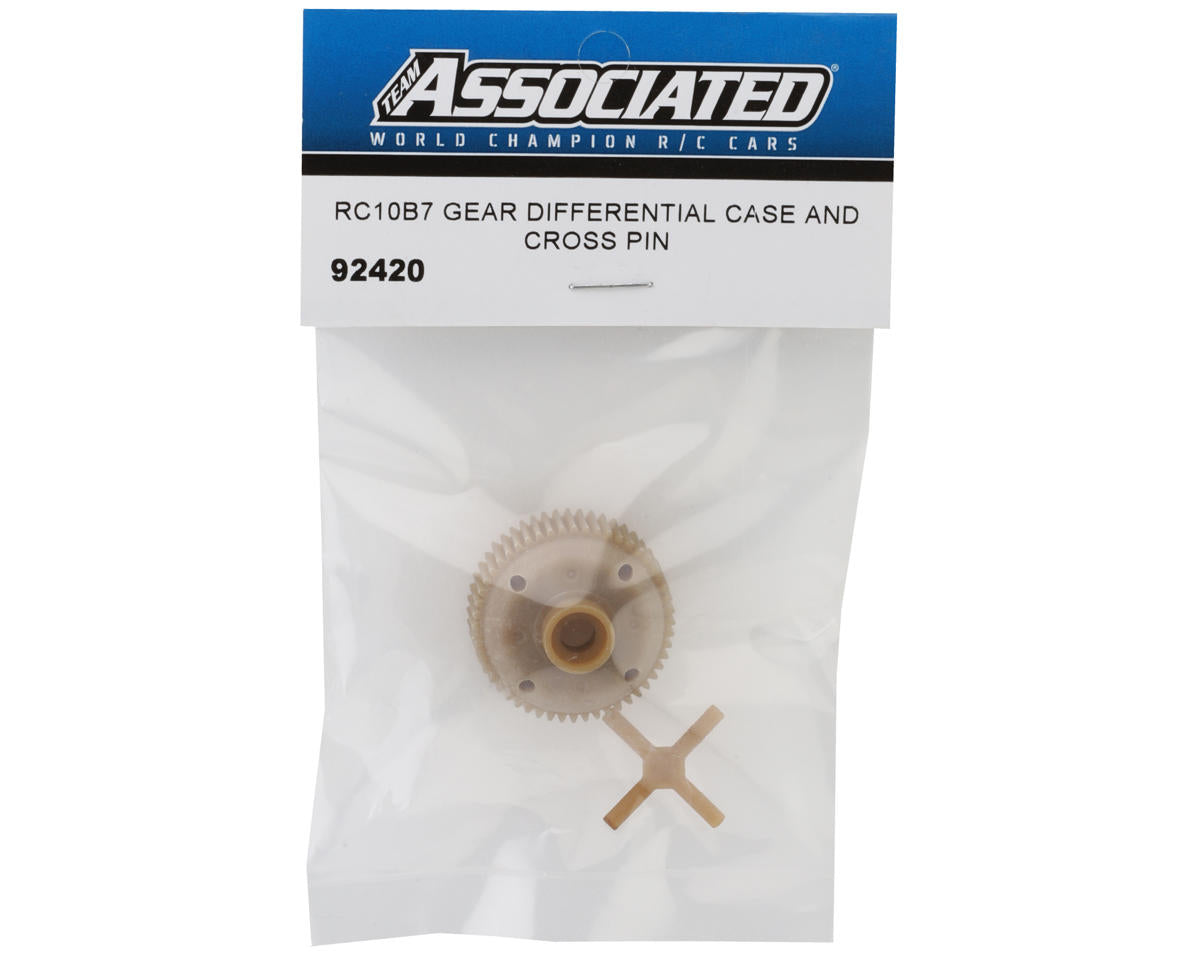 Team Associated RC10B7 Gear Differential Case & Cross Pins - 92420