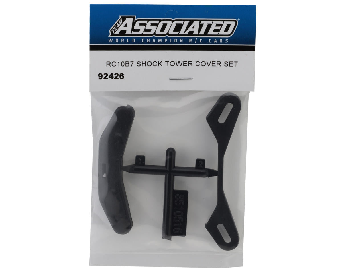 Team Associated RC10B7 Shock Towers Covers (2) - 92426