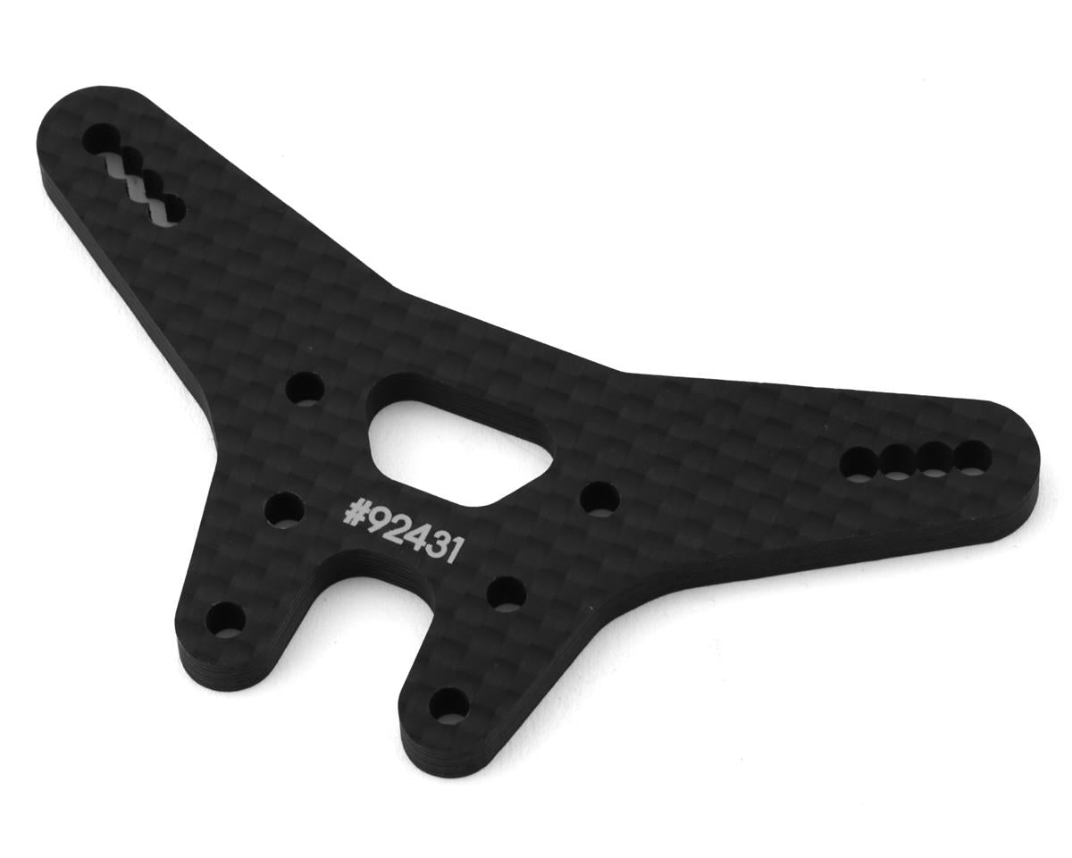 Team Associated RC10B7 Carbon Fiber Rear Shock Tower - 92431