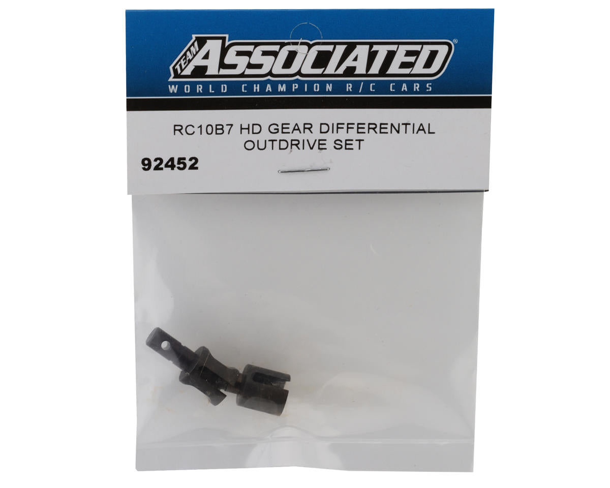 Team Associated RC10B7 HD Gear Differential Outdrives (2) - 92452