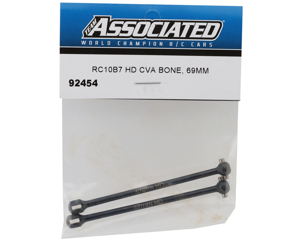 Team Associated RC10B7 HD CVA Bone (2)(69mm) - 92454