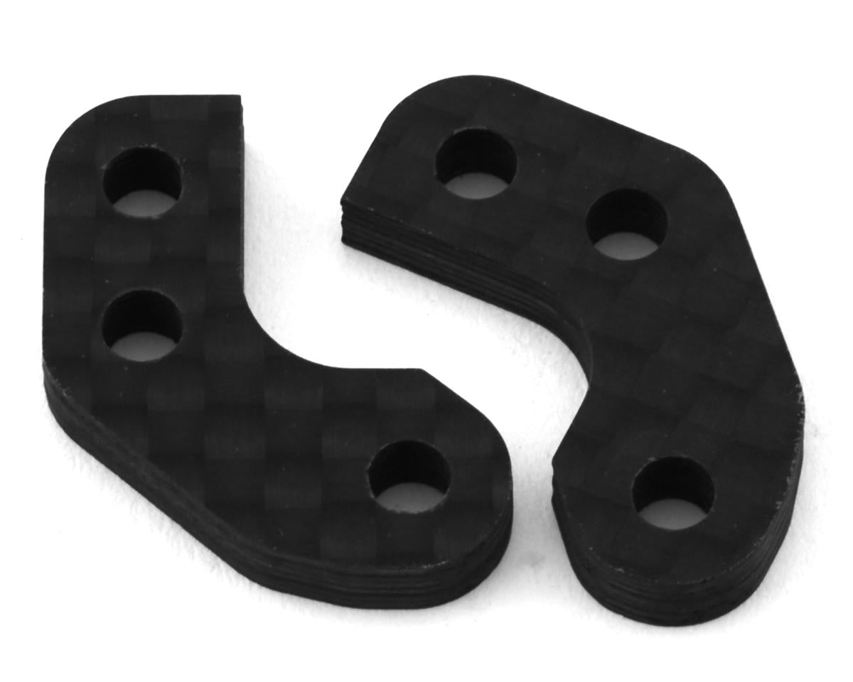 Team Associated RC10B7 Factory Team Caster Block Link Mounts (-1mm) (2) - 92468