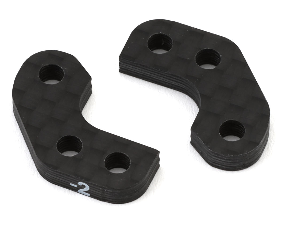 Team Associated RC10B7 Factory Team Caster Block Link Mounts (-2mm) (2) - 92469