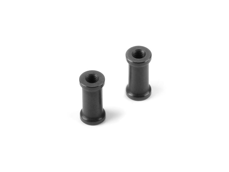 XRAY - ALU MOUNT 10.0MM WITH M2.5 THREAD - BLACK (2) - 376381