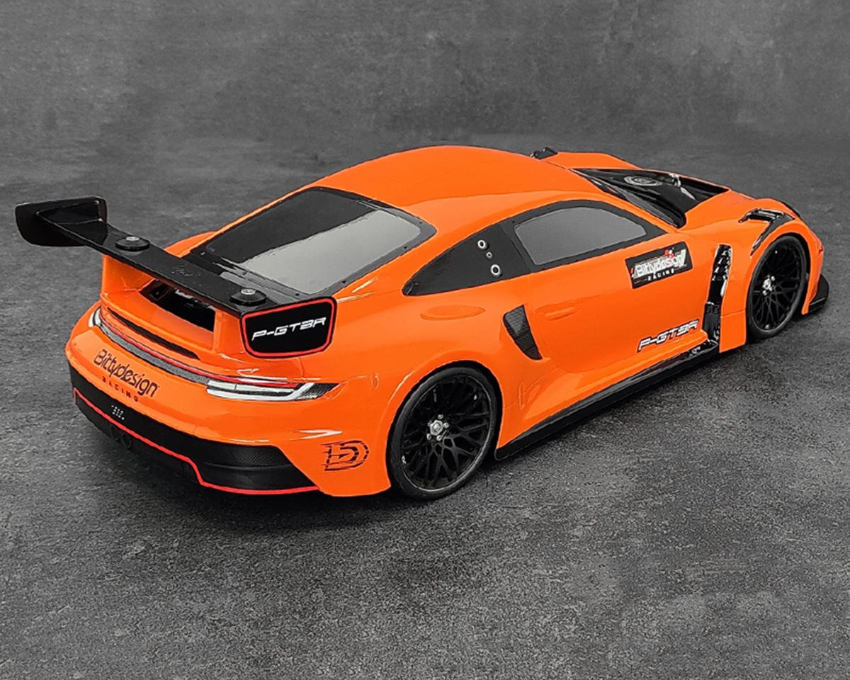 Bittydesign - P-GT3R 1/10 GT On-Road Body (Clear) (190mm) (Light Weight) - BDYGT-190PGT3R