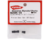 Kyosho - Mini-Z Pinion Gear Set (3) (9T) - MZ6BK-09