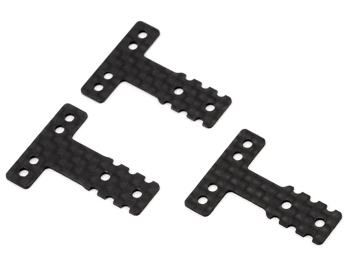 Kyosho - Mini-Z MM/LM-Type Carbon Fiber Rear Suspension Plate Set - MZW403