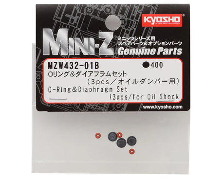 Kyosho - Mini-Z Rear Oil Shock Rebuild Set - MZW432-01B