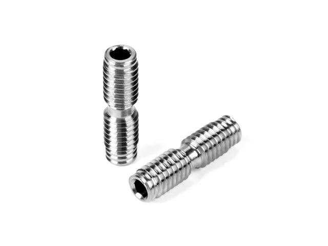 XRAY X4 - ADJUSTABLE CAMBER SCREW 14MM M4 L / R - Titanium (2) - 302640-T