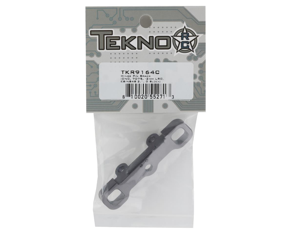 Tekno RC - "D Block" Hinge Pin Brace (-2mm LRC) - 9164C