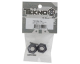 Tekno RC - Aluminum 17mm Wheel Hub Set (Gun Metal) (2) (+1mm Offset)- 9674