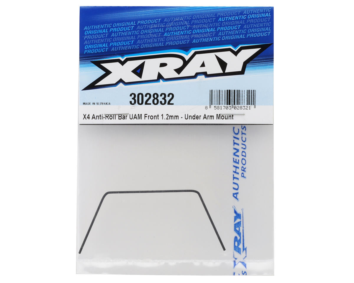 XRAY X4 - ANTI-ROLL BAR UAM - UNDER ARM MOUNT - FRONT 1.2 MM - 302832