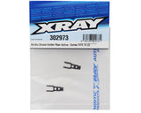 XRAY X4 - ALU SHOCK HOLDER REAR ACTIVE - SWISS 7075 T6 (2) - 302973