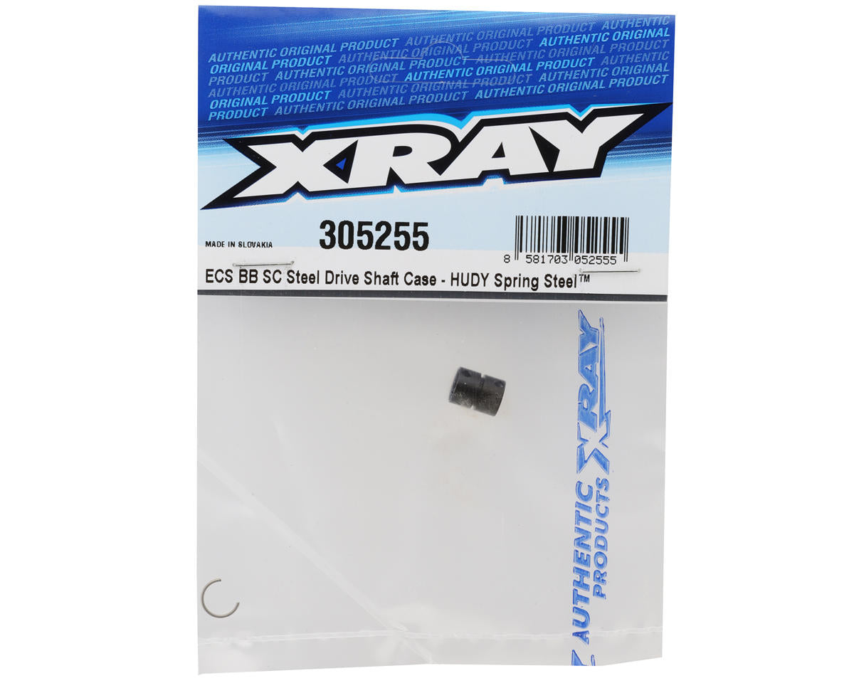 XRAY X4 - ECS BB SC DRIVE SHAFT CASE - HUDY SPRING STEEL™ - 305255