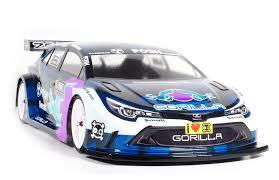 ZooRacing ZR-0008-07 - GORILLA FWD BODY - 1:10 FWD Touring Car Body -  Light