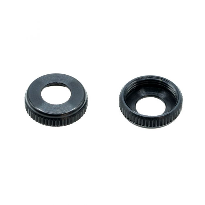 XRAY - XLP ALU CAP FOR SHOCK BODY - BLACK (2) - 308328-K