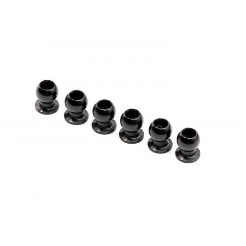 Roche - Aluminium 4.8x6mm Ballstud, Reinforced, 6 pcs - 310247