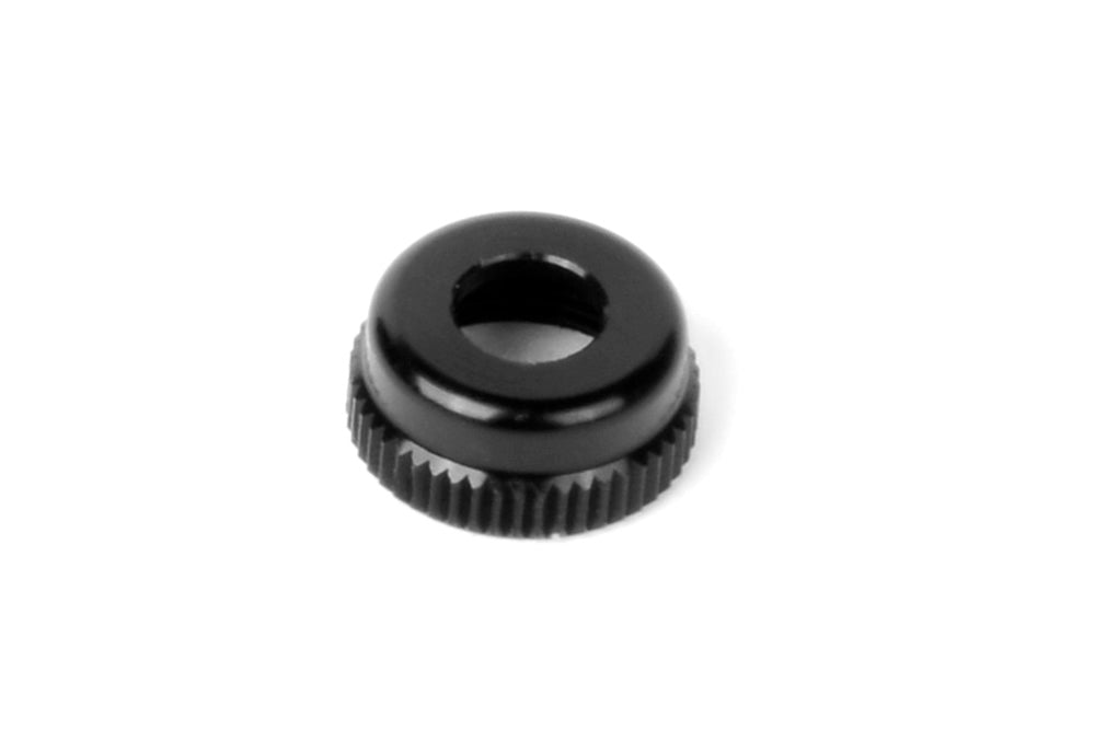 XRAY - ALU SHOCK BODY CAP - LOWER - BLACK - 378030-K