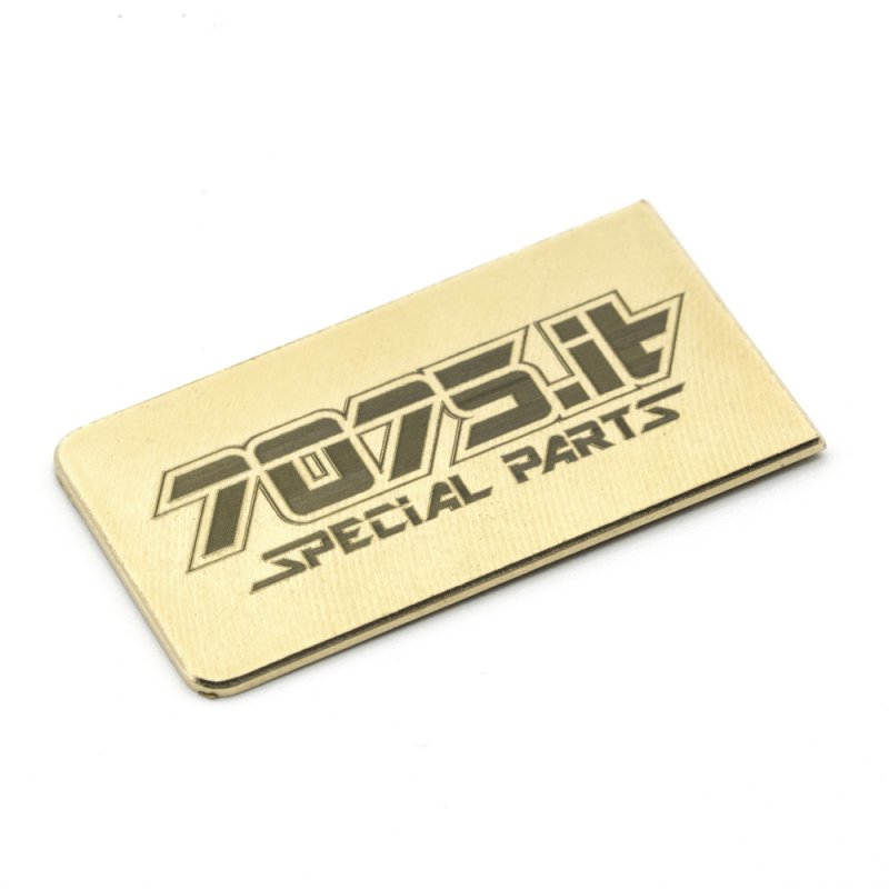 7075.it - 7075-T19-03 5gr Battery Plate for CARBON Chassis