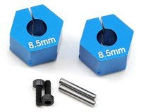 Team Associated 8.5mm Aluminum Factory Team Clamping Wheel Hex (2) (Blue)