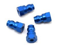 Team Associated 12mm Aluminum Shock Bushings (Blue)