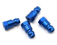 Team Associated RC10 B6.1D 14mm Aluminum Shock Bushings (Blue)