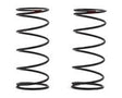 Team Associated RC10 B6.1D 12mm Front Shock Spring (2) (Red/4.60lbs) (44mm Long)