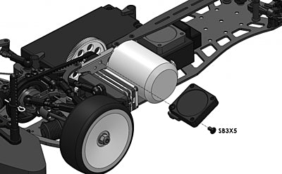 Awesomatix AT139 - Fan Holder for A800MMX/A800FX