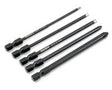Hudy Power Tool Tip Set (2.0, 2.5, 3.00mm + 4.0, 5.8 Phillips) - HUD190070