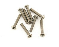 Mugen Seiki 3x16mm SIG Titanium Button Head Screws (8)