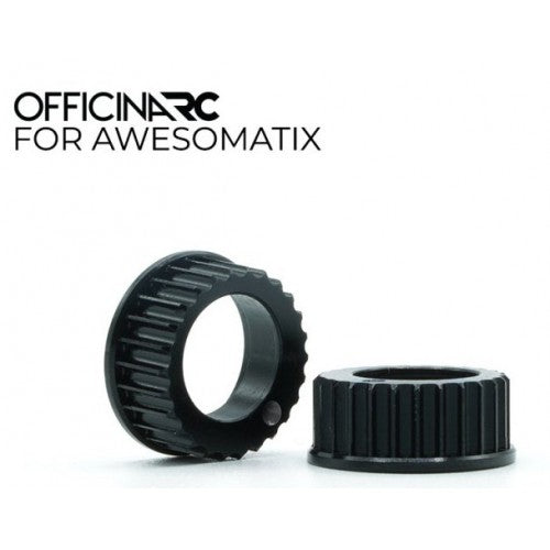 OfficinaRC - Alu Bearing Housing for Awesomatix A800 (2) - OFC-BH