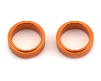 XRAY T4 2019 -ALU SHIM FOR RADIAL PLAY ADJUST OF STEERING ARM - ORANGE (2) - XRA302544-O