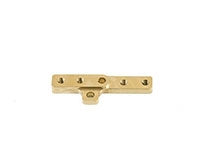 XRAY T4 2017 - Brass Motor Mount Plate (+3.8g)