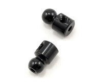 XRAY 4.9mm Aluminum Ball End Set (Black) (2)