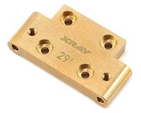 XRAY XT2 XB2 Dirt Edition 23/29 Brass Front Lower Arm Mount