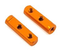 XRAY X12 2016 Aluminum Servo Mounts (Orange) (2)