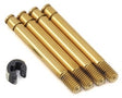 Yokomo BD7 2014 Titanium Carbide Coated Shock Shaft (4) (SLF Standard)