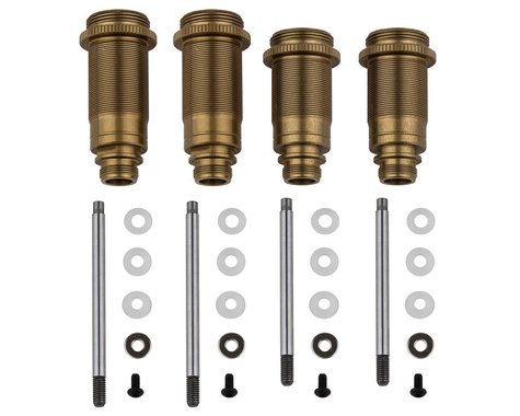 Team Associated Factory Team FOX Kashima Coated V2 Shock Set (12x23/12x27.5mm) - 91590