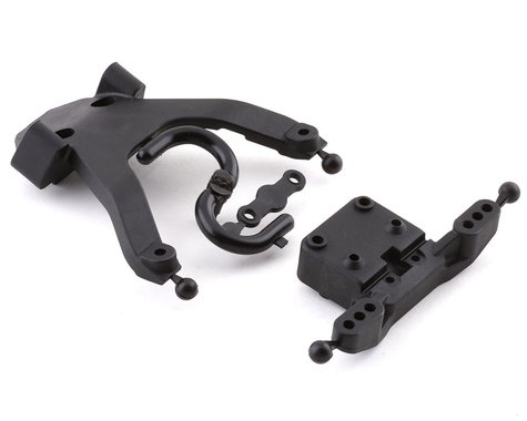 Team Associated RC10B6.3 Front Top Plate & Ballstud Mount - 91884