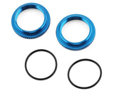 Team Associated - 13mm Shock Collars (Blue) - 91928