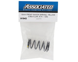 Team Associated - 13mm Front Shock Spring (Yellow/3.8lbs) (44mm) - 91943