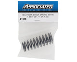 Team Associated - 13mm Rear Shock Spring (White/1.9lbs) (61mm) - 91948