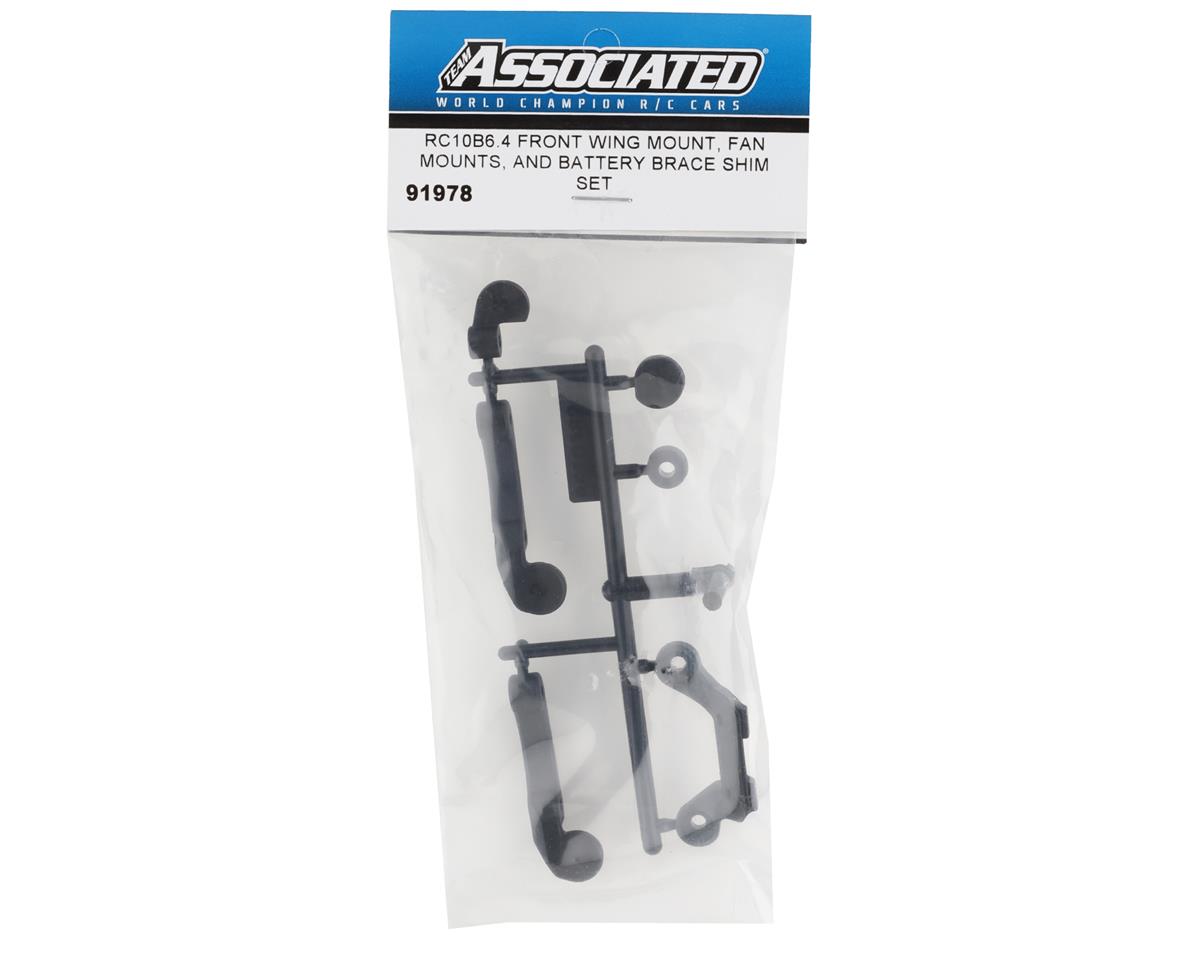 Team Associated - Front Wing/Fan Mount & Battery Brace Shim Set - 91978