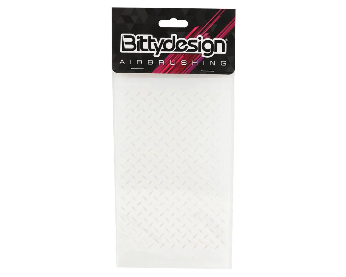 Bittydesign - Vinyl Paint Stencil (Diamond Plate) - BDYSTC-019