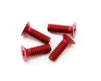 CRC 8-32 Front End Screws (Red) (4) - 12392