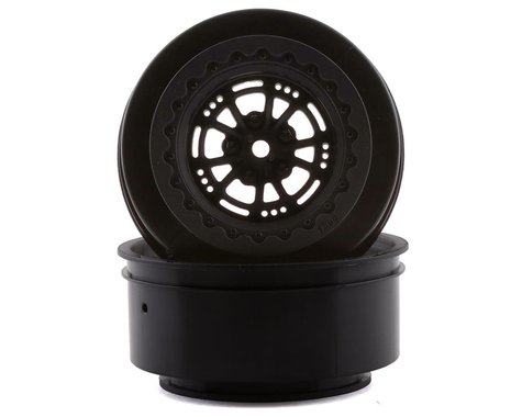 DragRace Concepts AXIS 2.2/3.0" Drag Racing Rear Wheels w/12mm Hex (Black) (2) - DRC-216