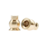 OfficinaRC - LOWER PIVOT BALL 6.0MM BRASS (2) - OFC-60-BLPB